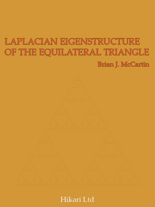 Laplacian Eigenstructure of the Equilateral Triangle