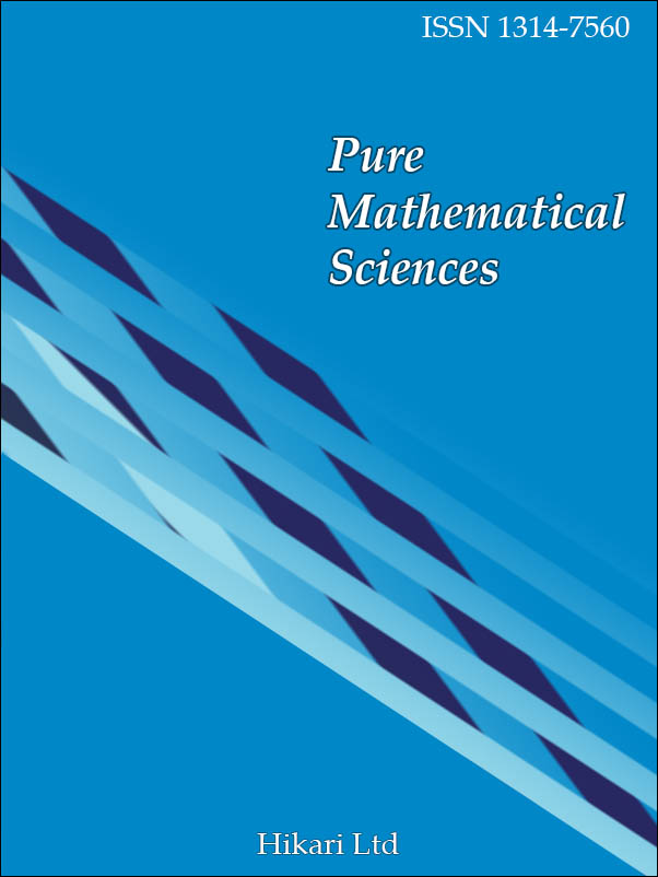 Pure Mathematical Sciences